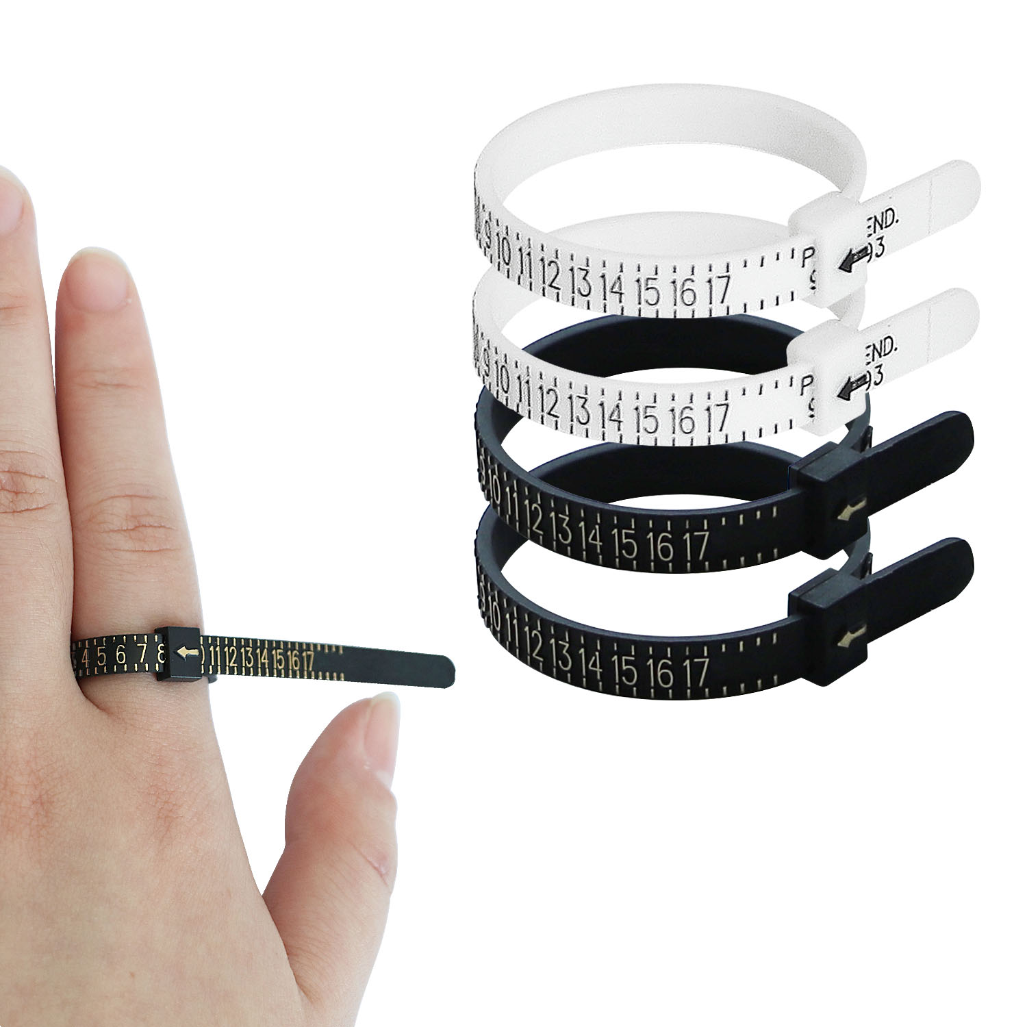 Jewelry Making Uk - Conjunto de Medidores de Anéis de