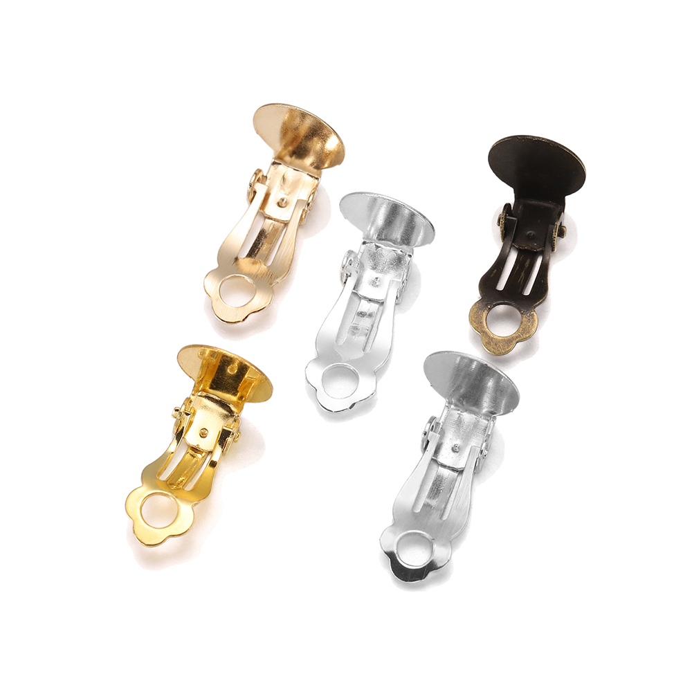 Jewelry Making Pieces - 50 peças/lote, 10mm, bases de brinco