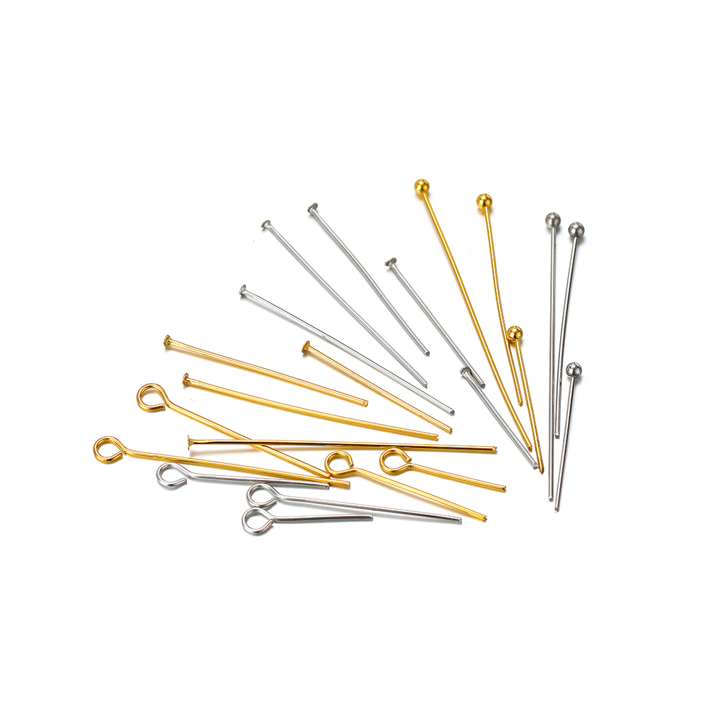 Jewelry Making Head Pins - Agulhas de cabeça de olho de