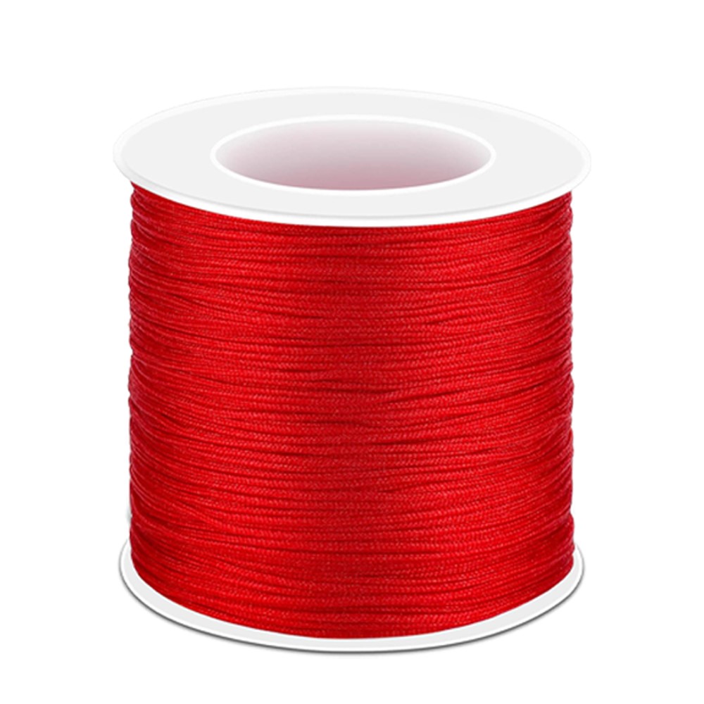 Jewelry Making Knots - Cordão de cetim de nylon 0.8/1.5mm,