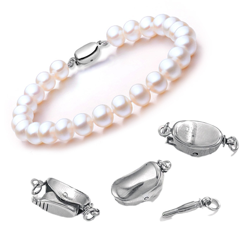 Jewelry Making Kit For Adults - 5 pçs titânio aço colar fivelas