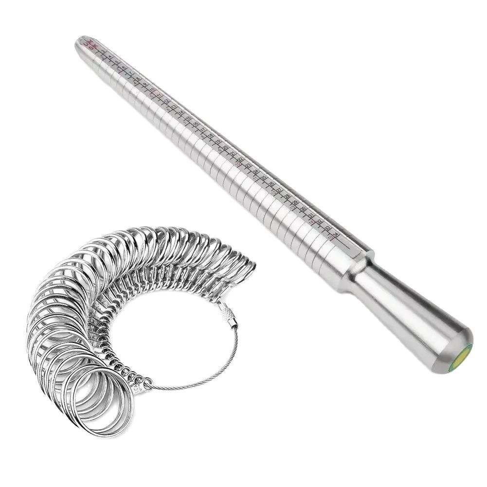 Jewelry Making Uk - Metal hk/eua/jp/reino unido/ue anel sizer mandril