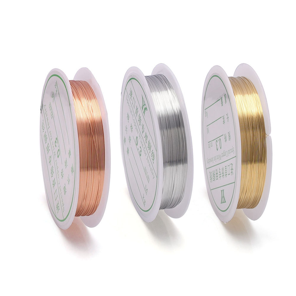 Jewelry Making Wire - Fio de joias de 0.2-1mm, fio