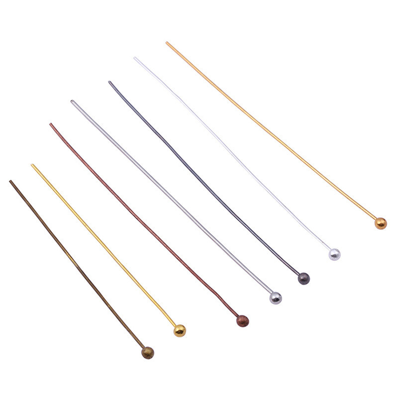 Jewelry Making Head Pins - 200 peças/lote 16 20 25 30