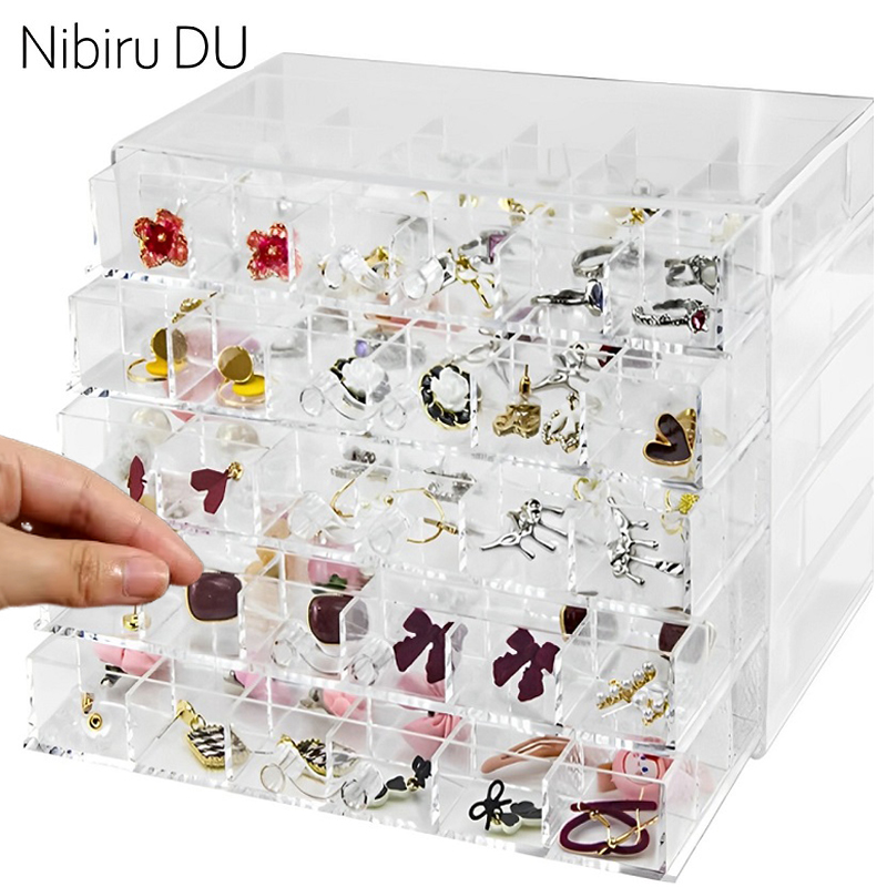 Jewelry Making Box - Caixa De Armazenamento De Jóias Transparente,