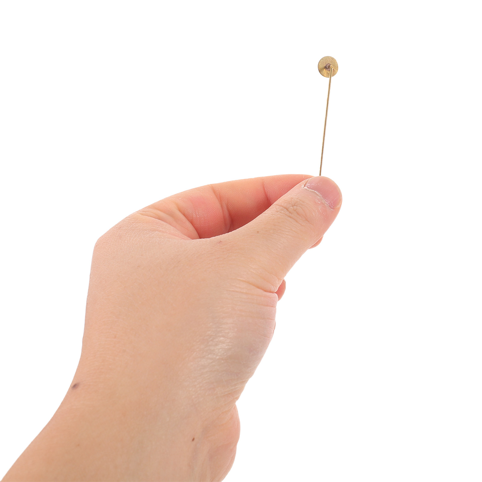 Jewelry Making Head Pins - 50 Conjuntos de Bases Redondas Planas