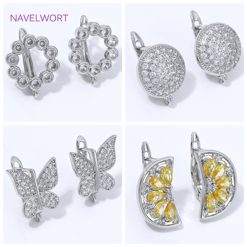 Jewelry Making Pieces - Ganchos de Brinco em Formato de