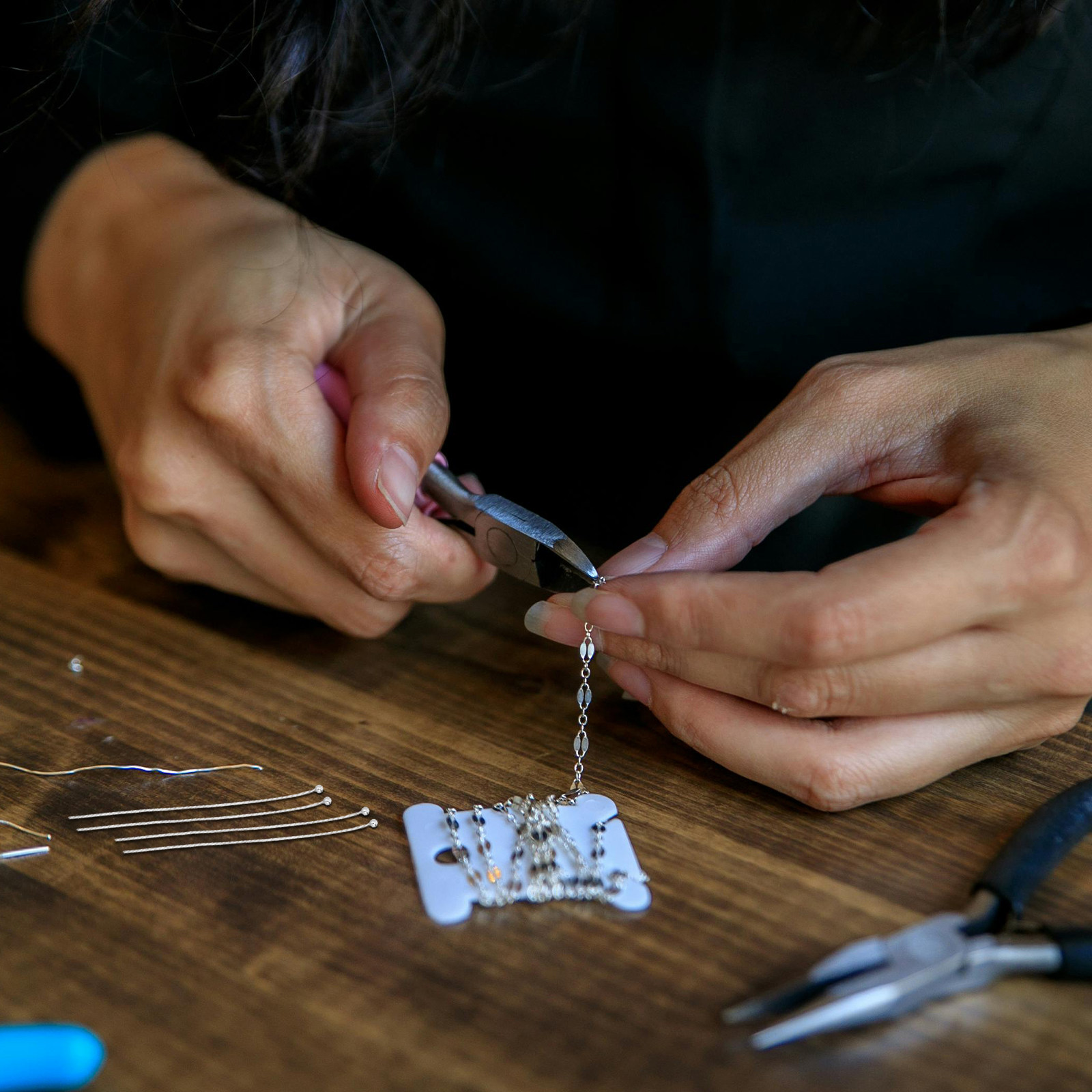 Jewelry Making Head Pins - 200 Peças de Alfinetes de Cabeça