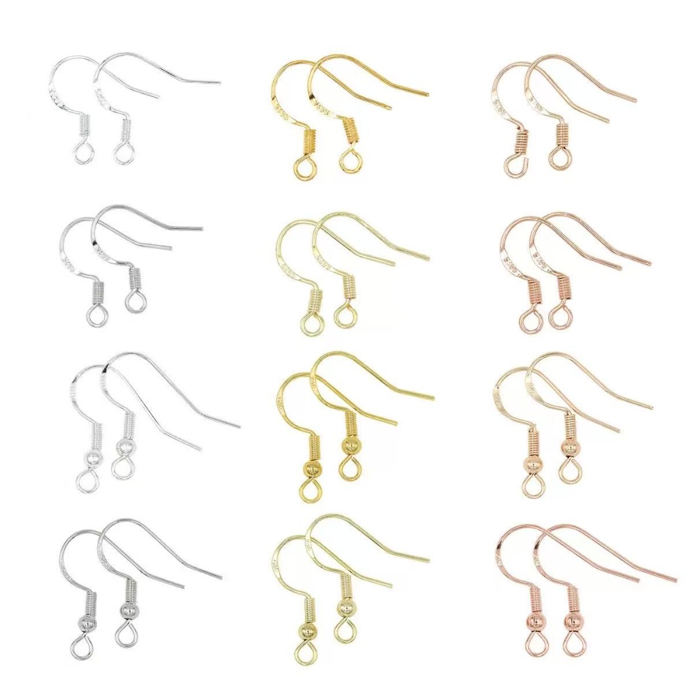 Jewelry Making Wire - Ganchos para Brincos Banhados a Ouro