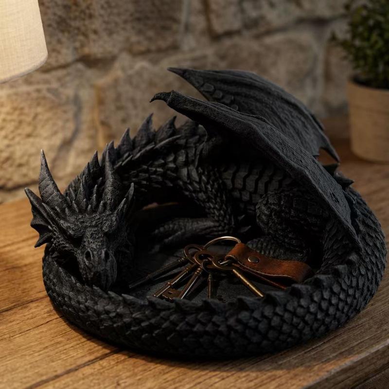 Jewelry Making Desk - 【Bandeja Decorativa de Plástico com Dragão