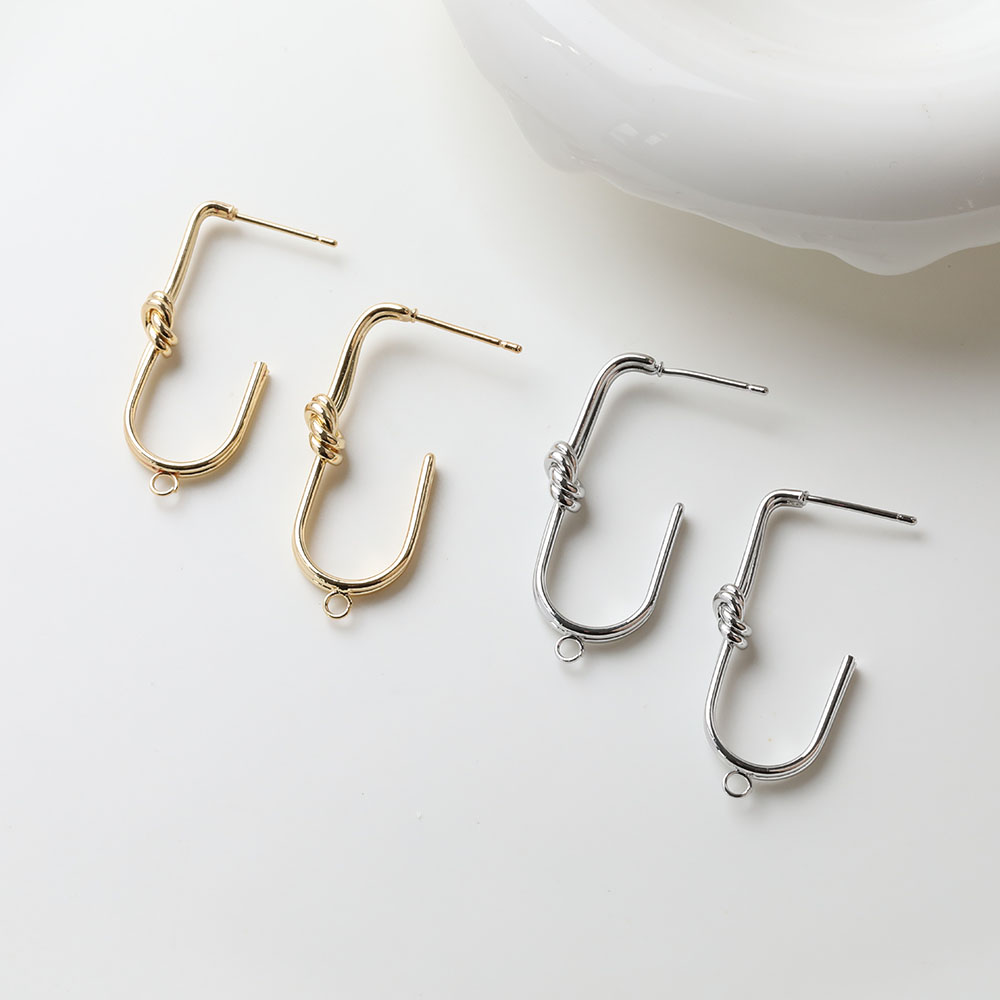 Jewelry Making Knots - 2 pçs delicado em forma de